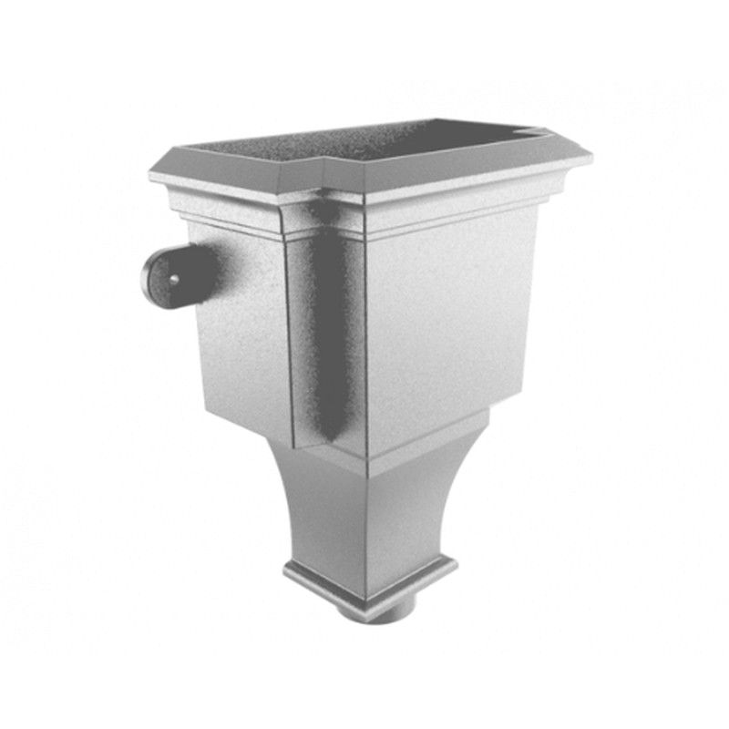 Cast Aluminium Round Claudia Hopper - 76mm PPC Finish