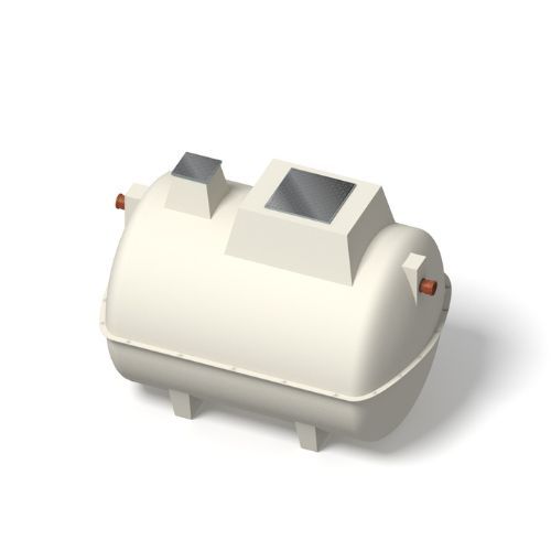 Marsh ENCO 12 Person Sewage Treatment Plant with Pressure Switch Beacon Alarm & 250mm Riser - Pumped Outlet