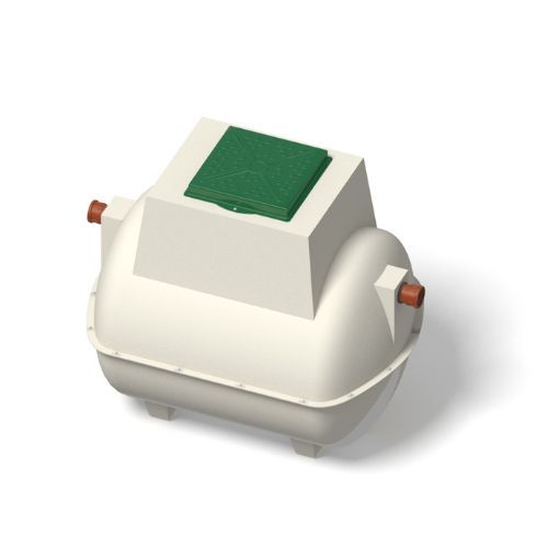 Marsh ENSIGN 4 Person Sewage Treatment Plant with 1000mm Riser - Gravity Outlet