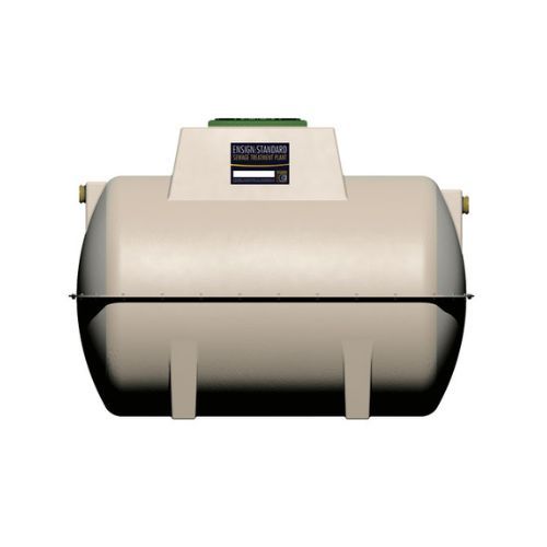 Marsh ENSIGN 12 Person Sewage Treatment Plant with 250mm Riser & 300mm AVR Unit - Gravity Outlet