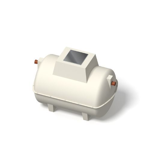 Marsh ENSIGN ULTRA 4 Person Sewage Treatment Plant with Beacon Alarm - Pumped Outlet