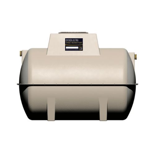 Marsh ENSIGN ULTRA 8 Person Sewage Treatment Plant with Pressure Switch Beacon Alarm - Pumped Outlet