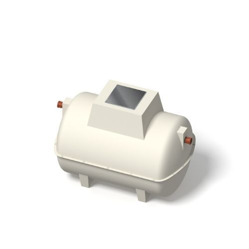Marsh ENSIGN ULTRA 6 Person Sewage Treatment Plant with Pressure Switch Beacon Alarm - Gravity Outlet