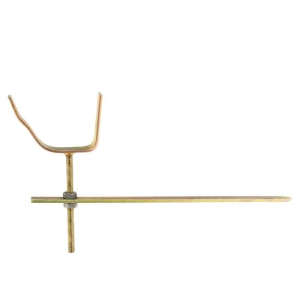 Cast Iron Moulded Ogee Gutter Rise & Fall Bracket - 100mm Galvanised