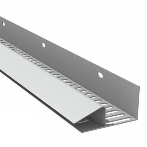 White Soffit Vent Strip - 50mm x 2.5mtr