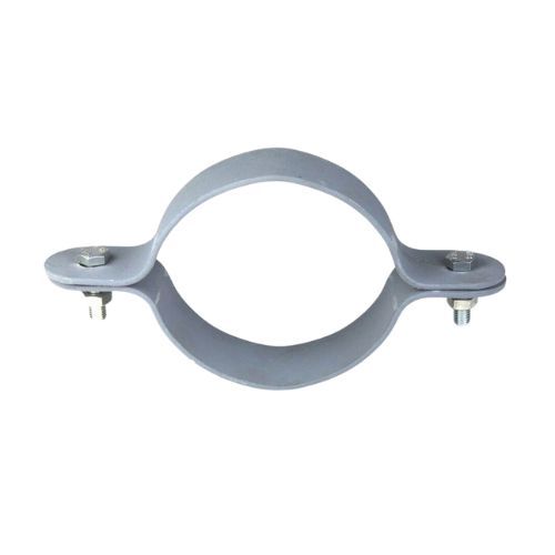 Halifax Cast Iron Drain/Soil Band Clip Zinc Plated Split - 200mm