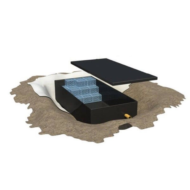 Impermeable Liner for Attenuation - Landflex AS Shoebox - Standard Shallow 50 Cubic Metre