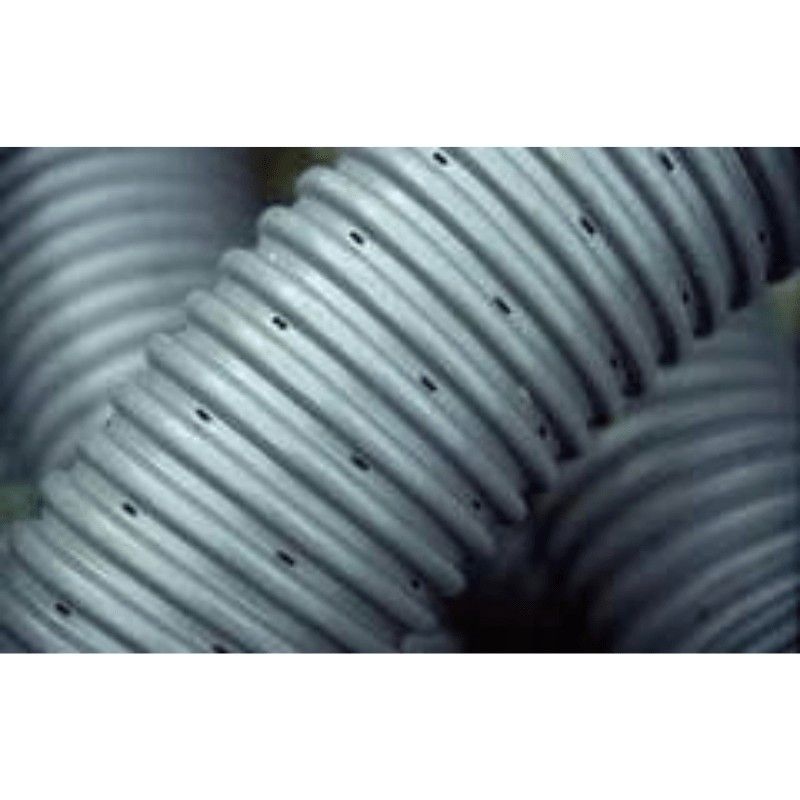 Perforated Land Drain - 80mm (O.D.) x 50mtr Coil