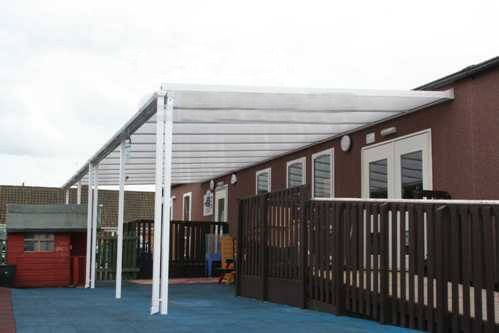 PolyX Storm Carport - 6mtr Length x 3mtr Projection