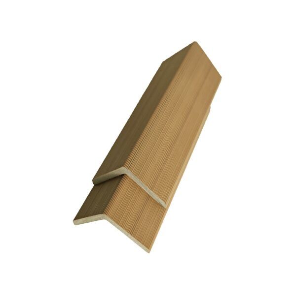 Standard Woodgrain/Grooved Composite Decking & Panel Cladding Edge Seal - 41mm x 41mm x 3600mm Teak