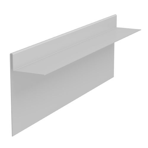 Fibre Cement Cladding Aluminium Vertical Trim - 3mtr Pearl Grey
