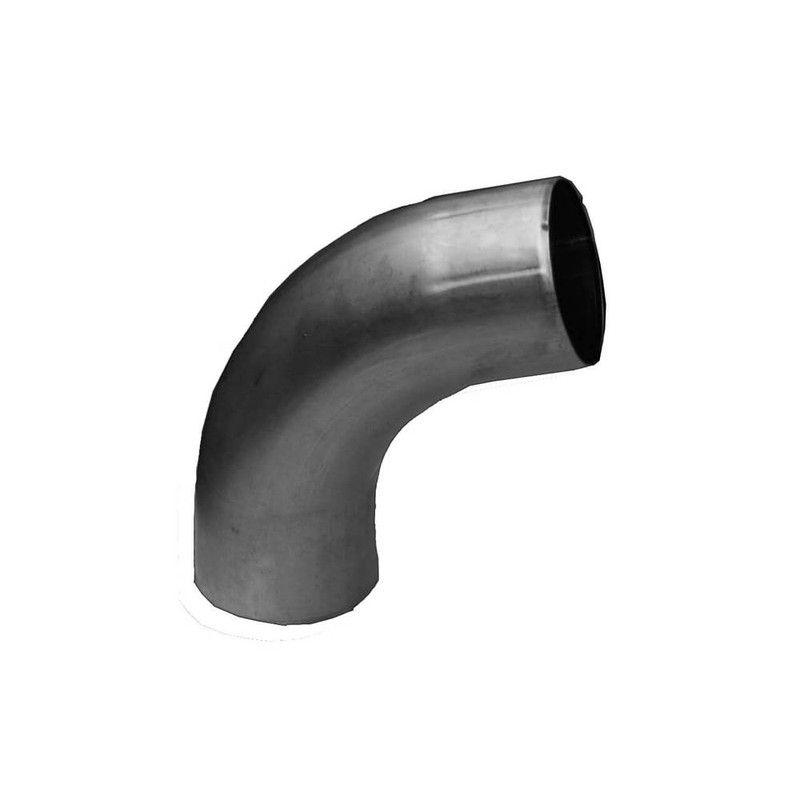 Zinc Round Downpipe Bend - 72 Degree x 80mm