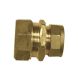 MDPE Copper Adaptor - 32mm x 28mm Brass
