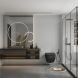 Bathroom Wall Panel - 1000mm x 2400mm x 10mm Terrazzo Stone Super Matt
