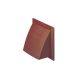 Wall Outlet with Cowl - 125mm x 200mm x 200mm Brown