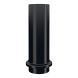 Lindab Aluminium Drain Shoe - 100mm Black