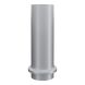 Lindab Aluminium Drain Shoe - 87mm Silver Metallic