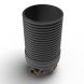 Inspection Chamber Set - 600mm Diameter x 1440mm Depth with 160mm Channel & 110mm Inlets