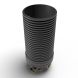 Inspection Chamber Set - 600mm Diameter x 1960mm Depth with 160mm Channel & 110mm Inlets