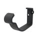 Lindab Aluminium Gutter Fascia Bracket - 150mm Anthracite Grey
