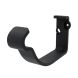 Lindab Aluminium Gutter Fascia Bracket - 150mm Black