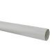 Lindab Aluminium Intermediate Pipe - 100mm x 1mtr White