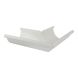 Lindab Aluminium Gutter External Angle 135 - 125mm White