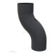 Lindab Aluminium One-Piece Offset - 100mm Anthracite Grey
