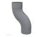 Lindab Aluminium One-Piece Offset - 87mm Silver Metallic