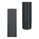 Lindab Aluminium Downpipe - 75mm x 3mtr Anthracite Grey