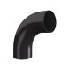Lindab Steel Conical Downpipe Bend 85 - 75mm Coffee Brown