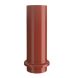 Lindab Steel Drain Shoe - 100mm Tile Red
