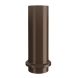 Lindab Steel Drain Shoe - 75mm Brown