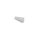 FloPlast Shiplap Cladding Drip Trim - 5mtr White