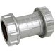 FloPlast Chrome Plated Waste Straight Coupling - 40mm