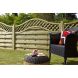 Pressure Treated Decorative Fence Panel - Europa Prague - 1800mm x 900mm