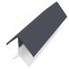 Weatherboard Cladding Two Part External Corner - Anthracite Grey