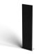 400mm Black Ash Woodgrain Fascia Capping Box End Board - 10mm x 1.25mtr