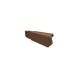Dry Verge Unit Left Hand - Brown