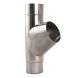 Lindab Magestic Steel Downpipe Branch 100mm - 100mm Galvanised