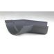 Cast Iron Beaded Half Round Gutter Right Hand Angle - 135 Degree x 115mm Primed