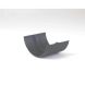 Cast Iron Half Round Gutter Union - 115mm Primed