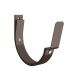 Lindab Steel Gutter 70mm Flex-Fit Fascia Bracket - 125mm Brown