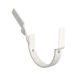 Lindab Steel Gutter Side Fix Rafter Bracket - 125mm Antique White