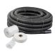 Perforated Land Drain and Filter Sleeve Kit - 80mm (O.D.) x 100mtr Coil