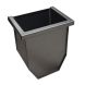 Galeco Steel Gutter Hopper - for 87mm Outlet Galvanised