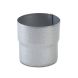 Galeco Steel Downpipe Connector - 87mm Galvanised