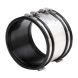 Drainage Flexible Coupling Straight with Metal Wrapped Body - 120mm - 137mm