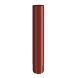 Lindab Steel Intermediate Downpipe - 87mm x 0.5mtr Dark Red