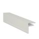 Exitex Aluminium F Section - 10mm x 3mtr White